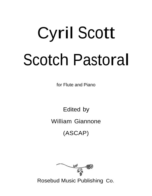 Scott - Scotch Pastoral (arr. William Giannone)