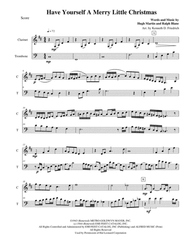 Have Yourself A Merry Little Christmas  from MEET ME IN ST. LOUIS (arr. Kenneth D. Friedrich)