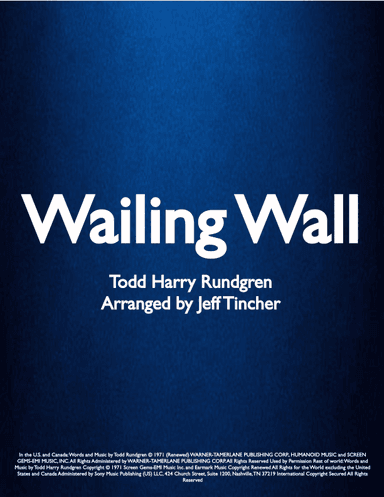 Wailing Wall (arr. Jeff Tincher)