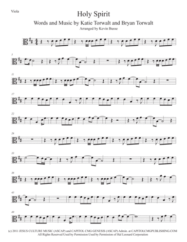 Holy Spirit (arr. Kevin Busse)
