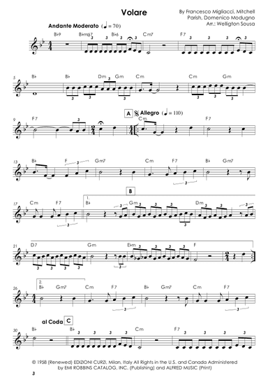 Volare (arr. Jose Welligton Sousa de Castro)