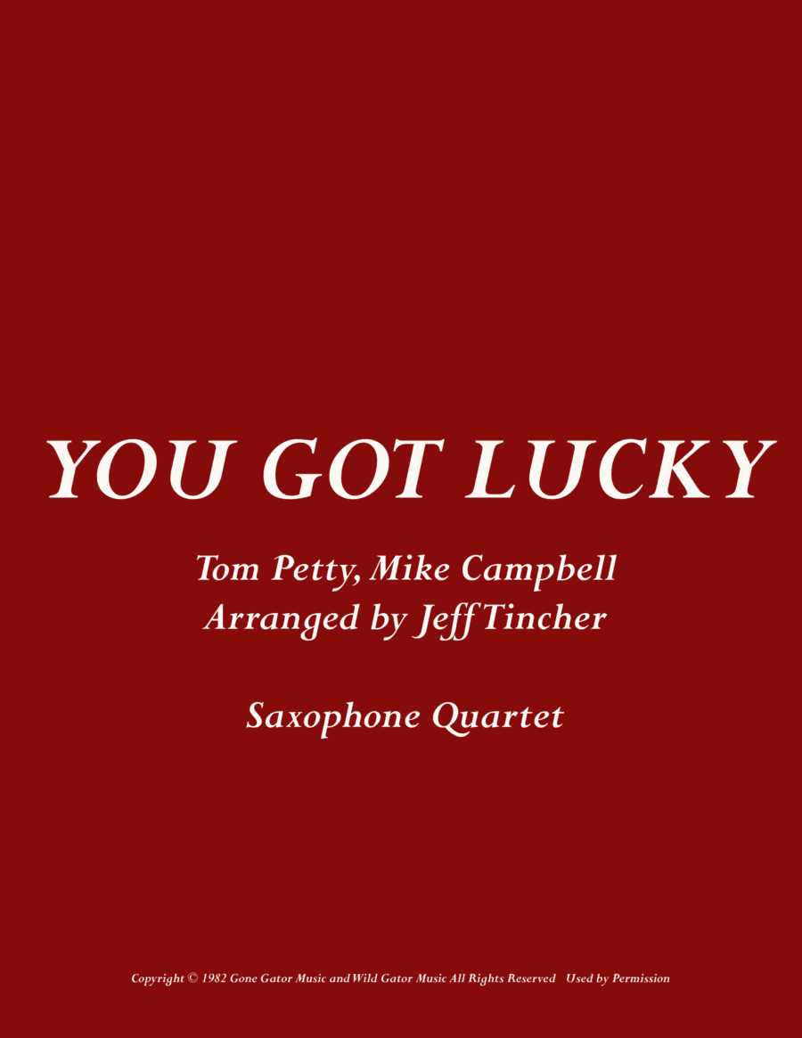 You Got Lucky (arr. Jeff Tincher)