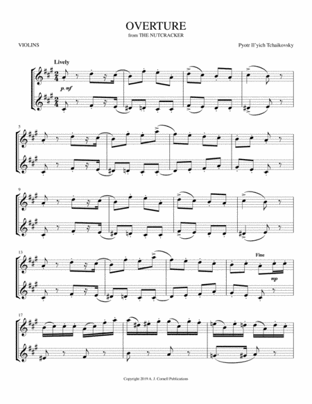 Overture (from The Nutcracker) (arr. Mark Phillips)