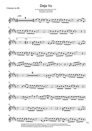 Deja Vu (arr. Josiel Oliveira)