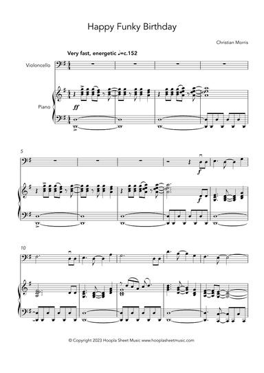 Happy Funky Birthday (arr. Christian Morris)