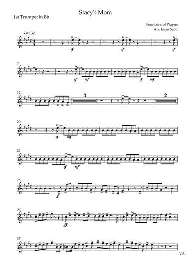 Stacy's Mom (arr. Euan Scott)