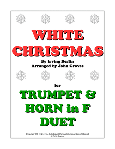 White Christmas (arr. John Groves)