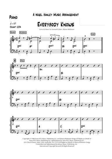 Everybody Knows (arr. Nigel Hanley)