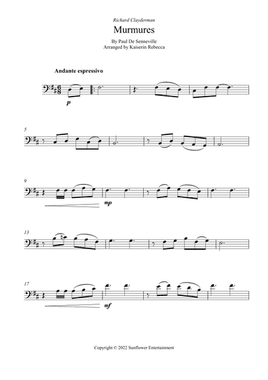Murmures (arr. Kaiserin Rebecca)