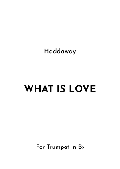 What Is Love (arr. Jireh J.)