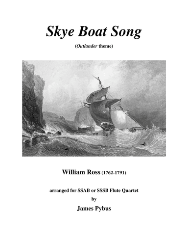 Sky Boat Song (flute quartet arrangement) (arr. James Pybus)