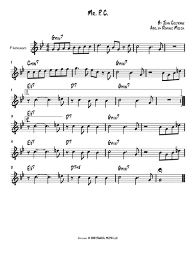 Mr. P.c. (arr. Dominic Meccia)