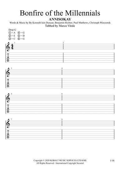 Bonfire Of The Millennials (arr. Marco Vitale)