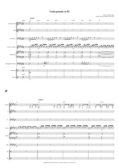 Cuan grande es El (arr. Emanuel Tudare)