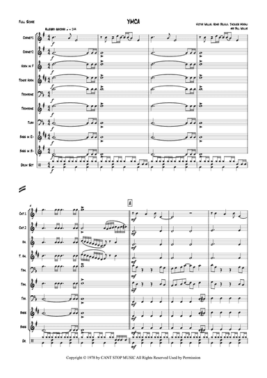 Y.m.c.a. (arr. Bill Willis)