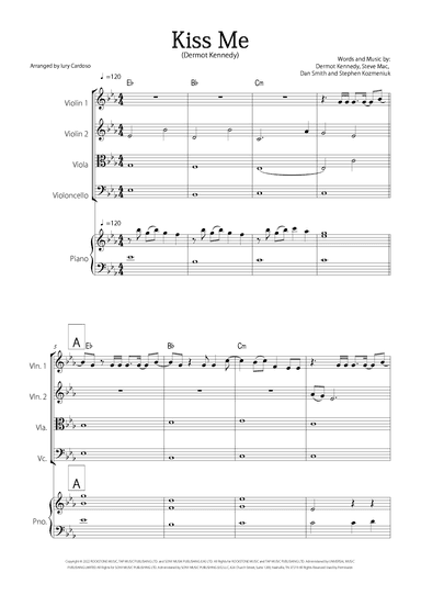 Kiss Me (arr. Iury Cardoso)