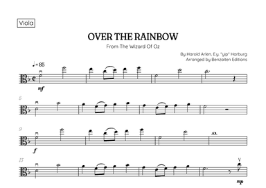 Over The Rainbow (arr. Benzaiten Editions)