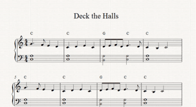 Deck the halls (arr. Irene Levangie)