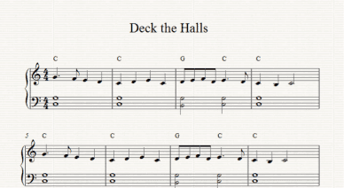 Deck the halls (arr. Irene Levangie)