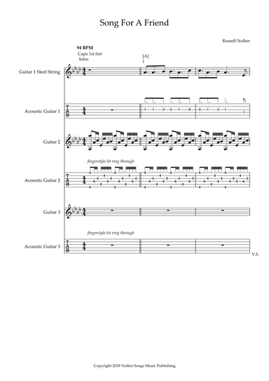 Song For A Friend