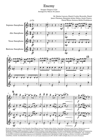 Enemy (arr. Márcio Moreira Júnior)