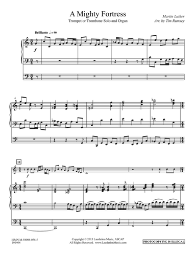A Mighty Fortress (arr. Tim Rumsey)