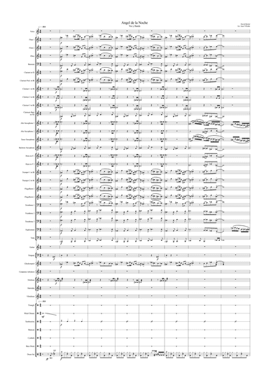 Angel de la Noche (arr. Juan Villodre)