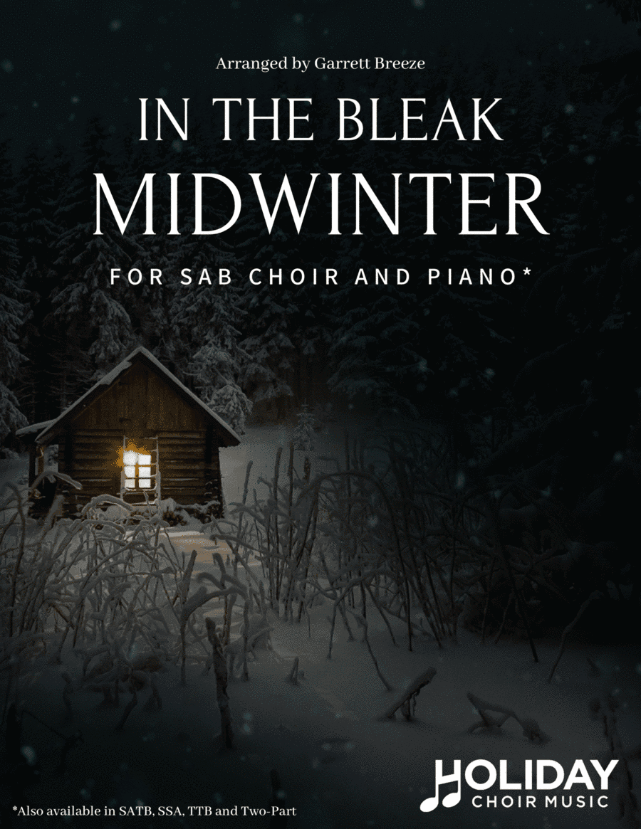 In the Bleak Midwinter (SAB) (arr. Garrett Breeze)