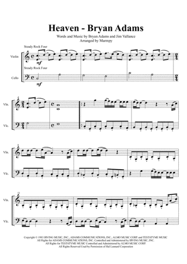 Heaven (arr. Marmpy)