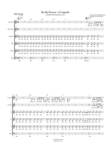 Be My Forever (arr. Parker Wright)