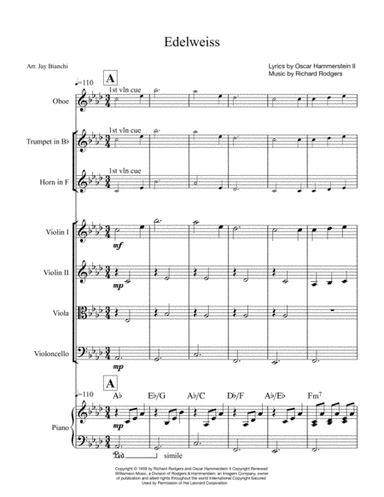 Edelweiss (arr. Jay Bianchi)