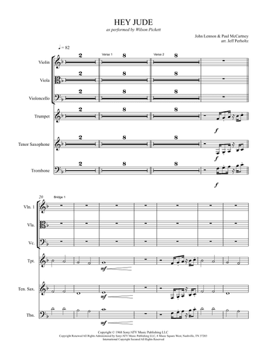 Hey Jude (arr. Jeff Perholtz)