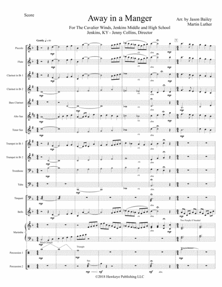 Away in a Manger (arr. Jason Bailey)