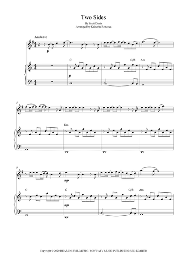 Two Sides (arr. Kaiserin Rebecca)