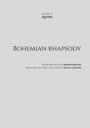Bohemian Rhapsody (arr. Inacio Saldanha)