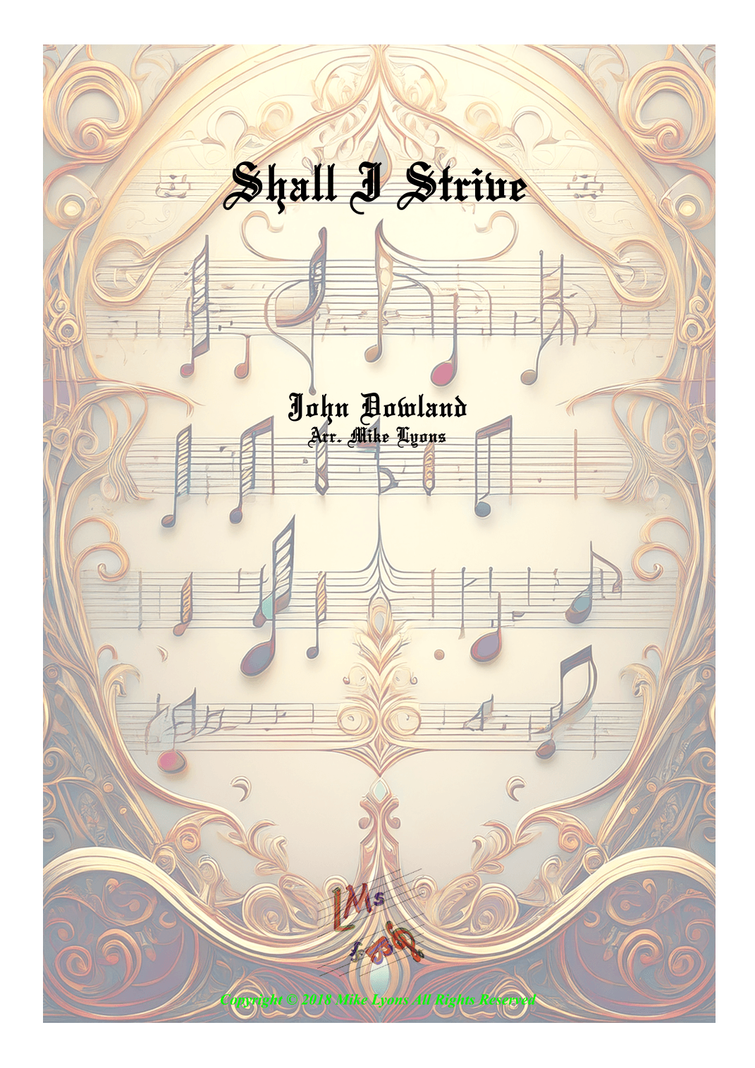 Bassoon Quartet - Shall I Strive With Words to Prove (arr. Mike Lyons)