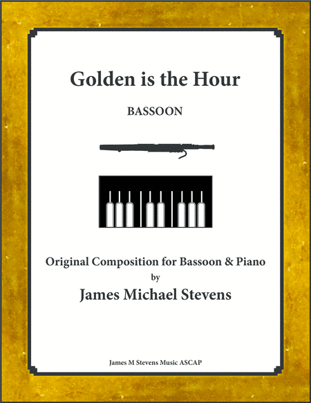 Golden is the Hour - Bassoon & Piano