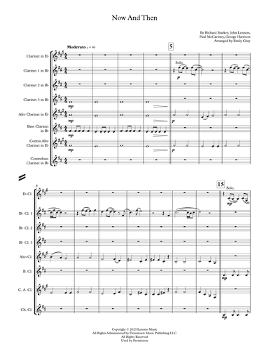 Now And Then (arr. Emily Gray)