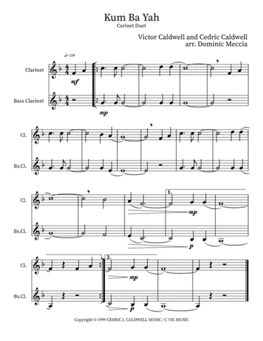 Kum Ba Yah (arr. Dominic Meccia)