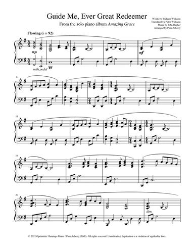 Guide Me, Ever Great Redeemer (arr. Pam Asberry)
