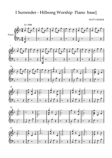I Surrender (arr. ezequiel zeferino)