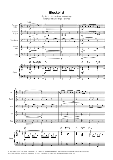 Blackbird (arr. Rodrigo Faleiros)