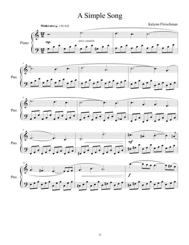 A Simple Song