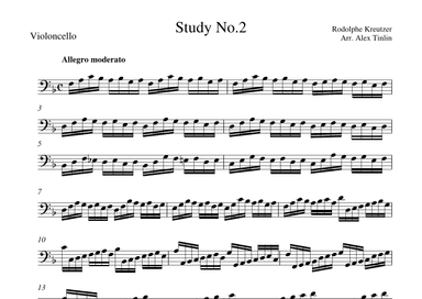 Study No. 2 (arr. Alex Tinlin)