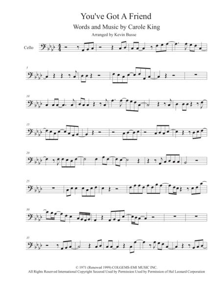 You've Got A Friend (arr. Kevin Busse)