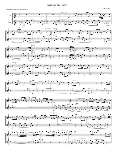 Forever In Love (arr. R G Roth)