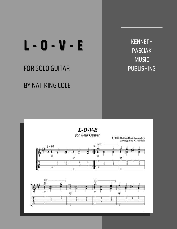 L-o-v-e (arr. Kenneth Pasciak)