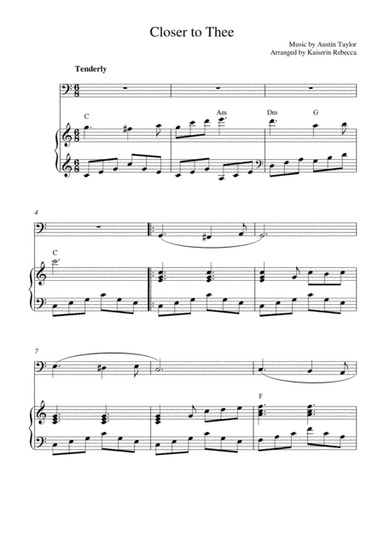Closer to Thee (arr. Kaiserin Rebecca)