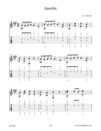 Gavotte (arr. Bettina Schipp)