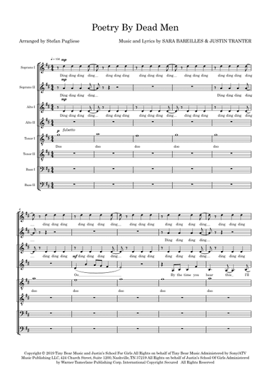 Poetry By Dead Men (arr. Stefan Pugliese)